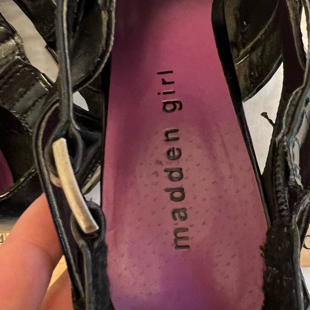 Madden Girl Open Toed, Zippered Boot/Heel - image 8